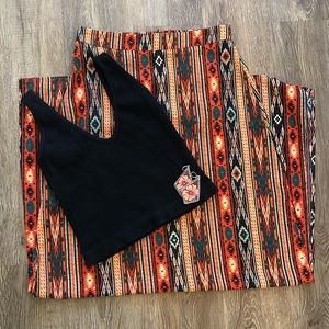 Southwest Print Maxi Skirt